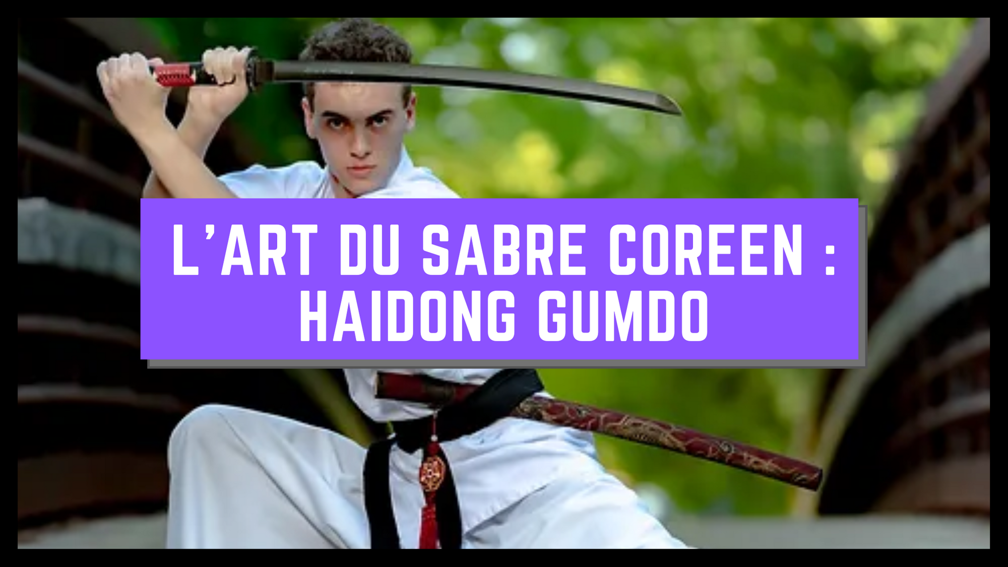 L'art du Sabre Coréen : Haidong Gumdo