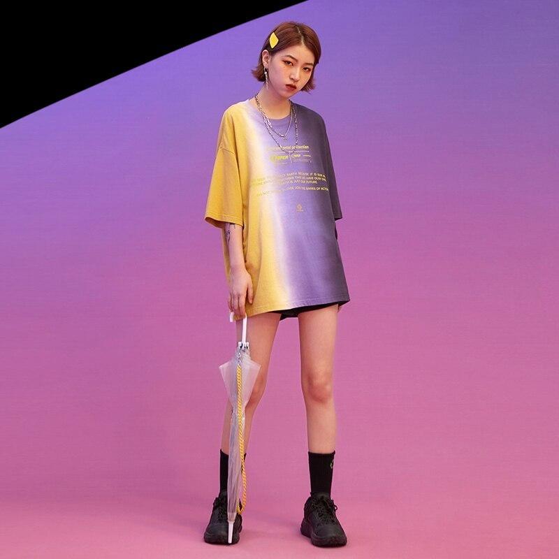 T-Shirt Harajuku Oversize Tricolore