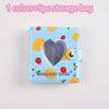 3 Inch Kpop Photo Album Notebook Cover Mini Binder Photocards Storage Collect Hollow Cherry Print Photocard Holder Stationary