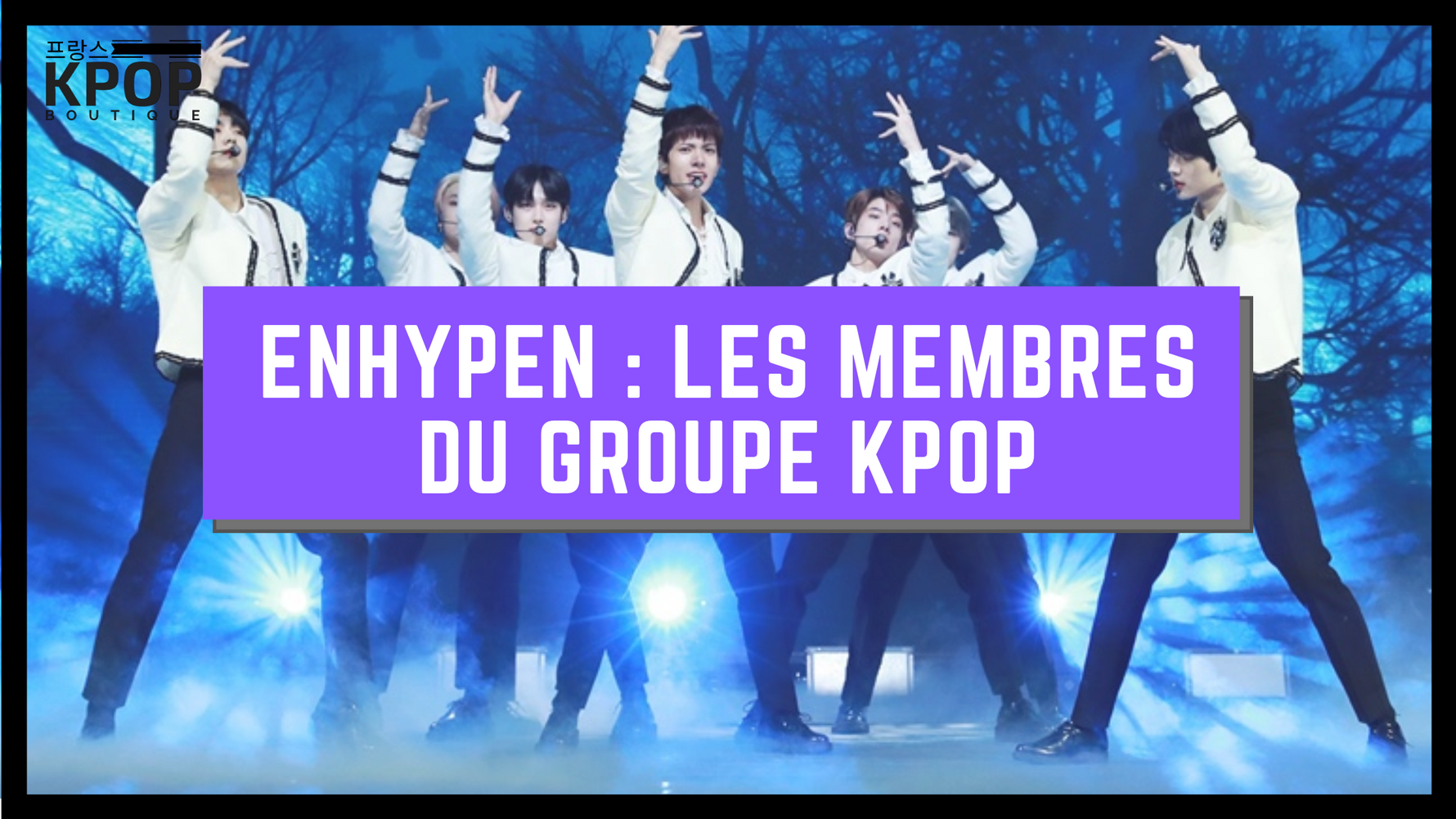 ENHYPEN : les Membres du groupe KPOP