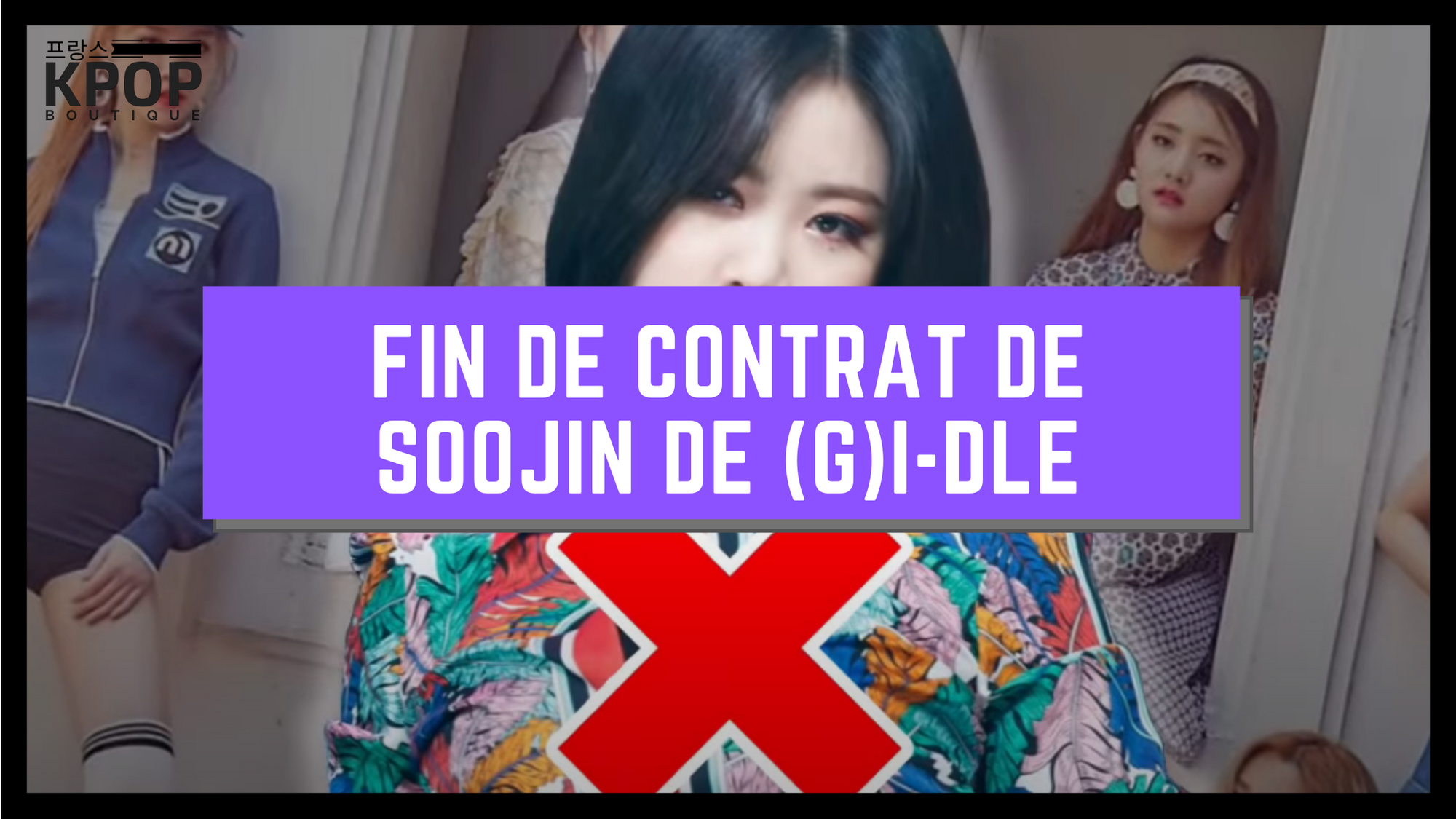 Cube Rompt le contrat avec Soojin de (G)I-DLE