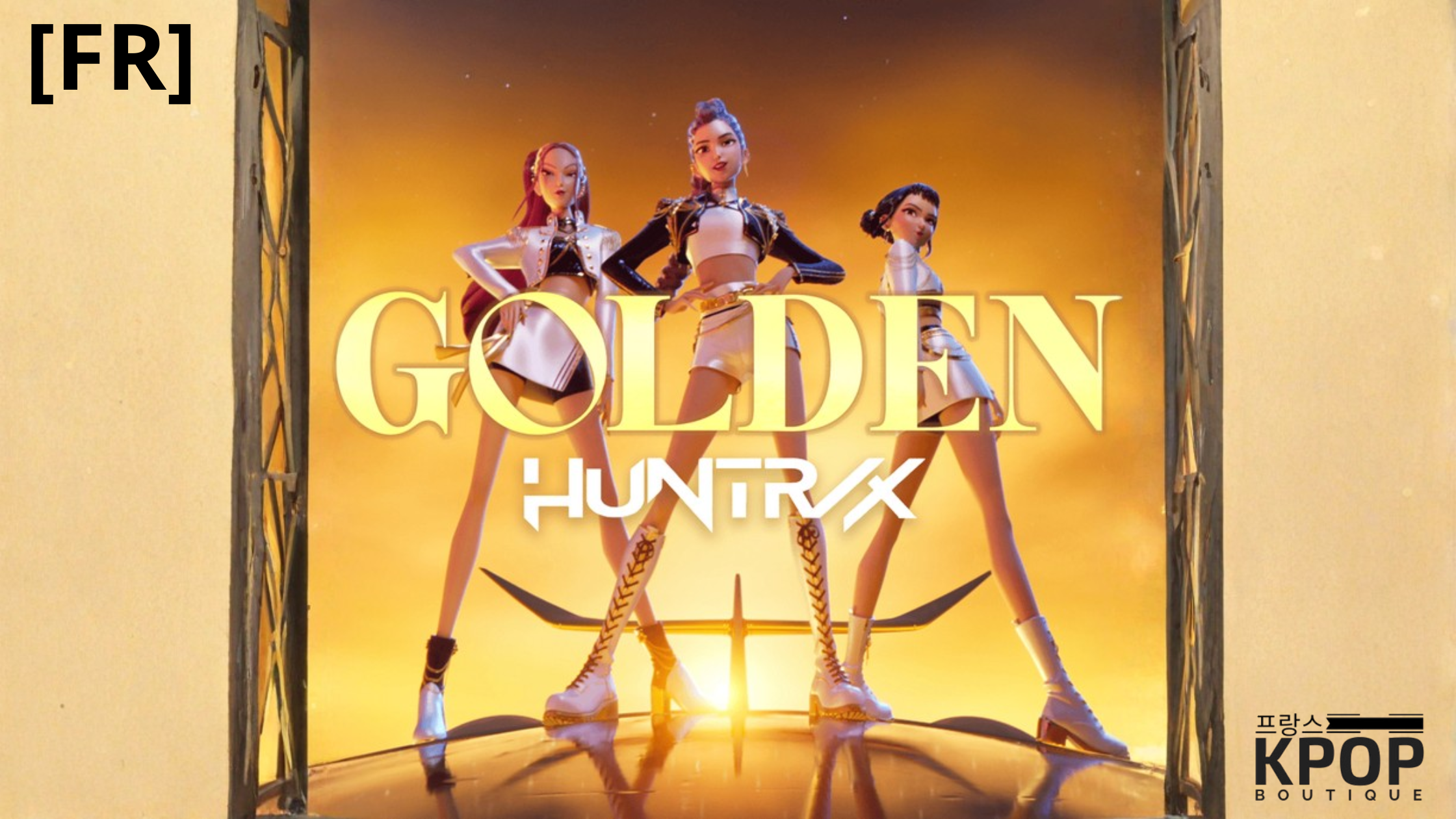 paroles francais briller huntrix kpop