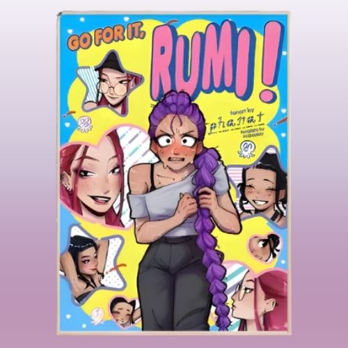 poster huntrix kpop