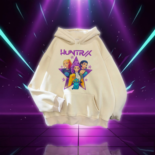 Sweat à Capuche Oversize KPop Huntrix