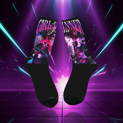 Chaussettes d'Hiver KPop Demon Hunters