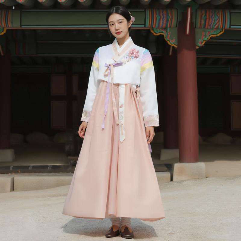 Robe Hanbok Traditionnelle