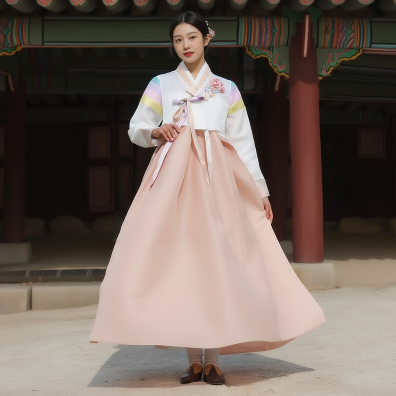 Robe Hanbok Traditionnelle