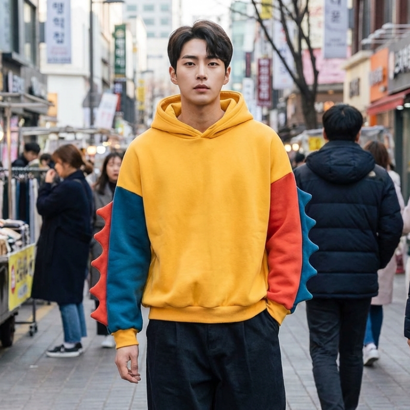 Sweat à Capuche Kawaii Style Coréen