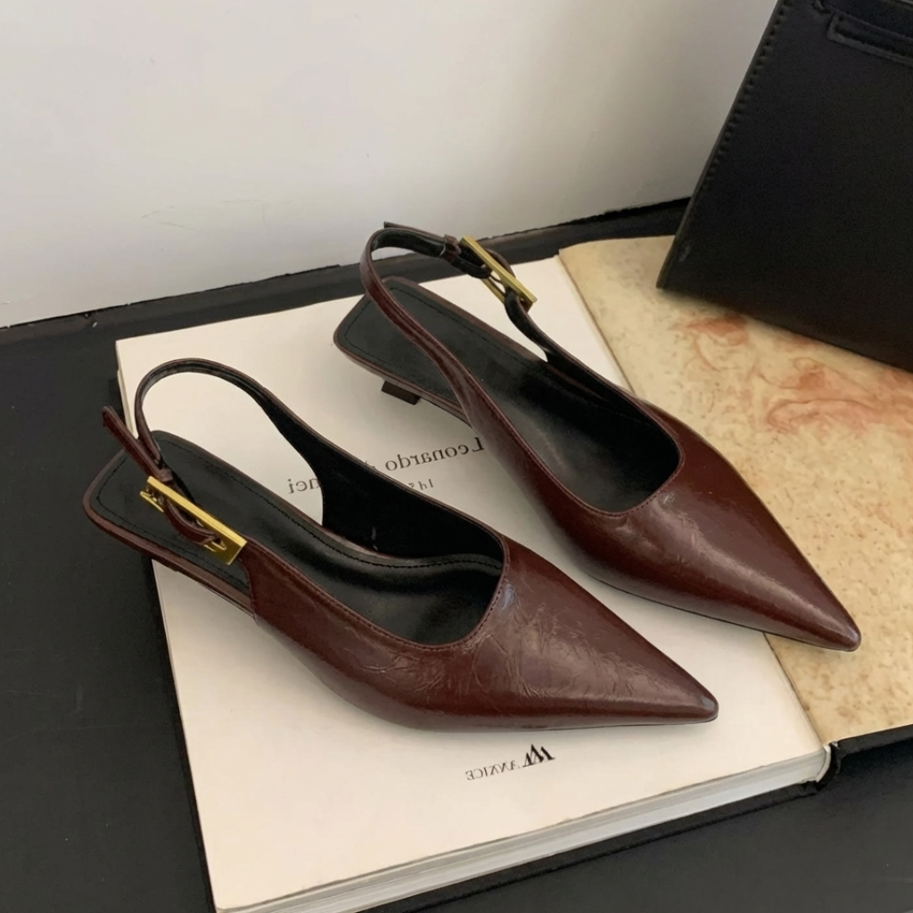 Escarpin Slingback Femme
