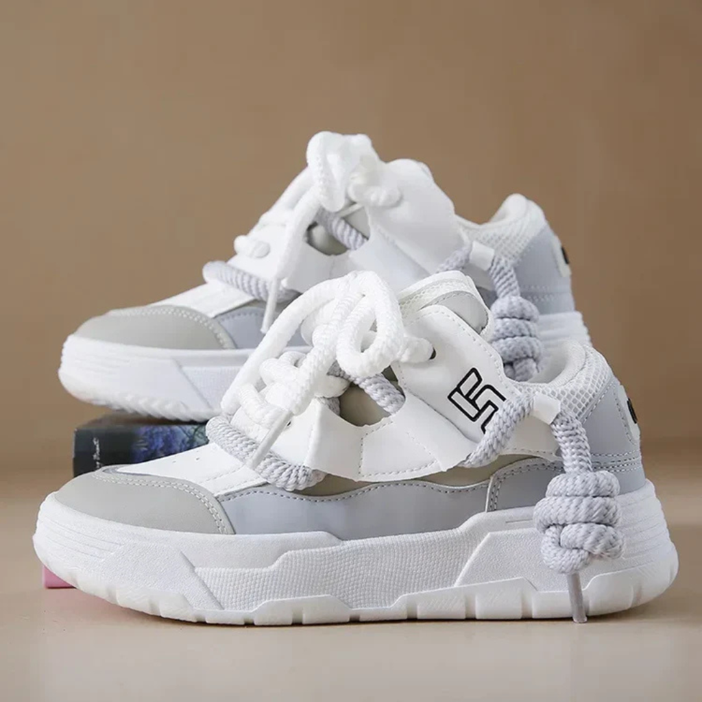 Basket Chunky à Lacets Corde
