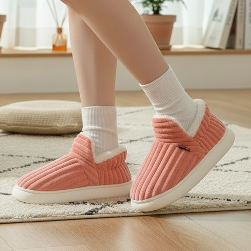 Chaussons Bottines Fourrées