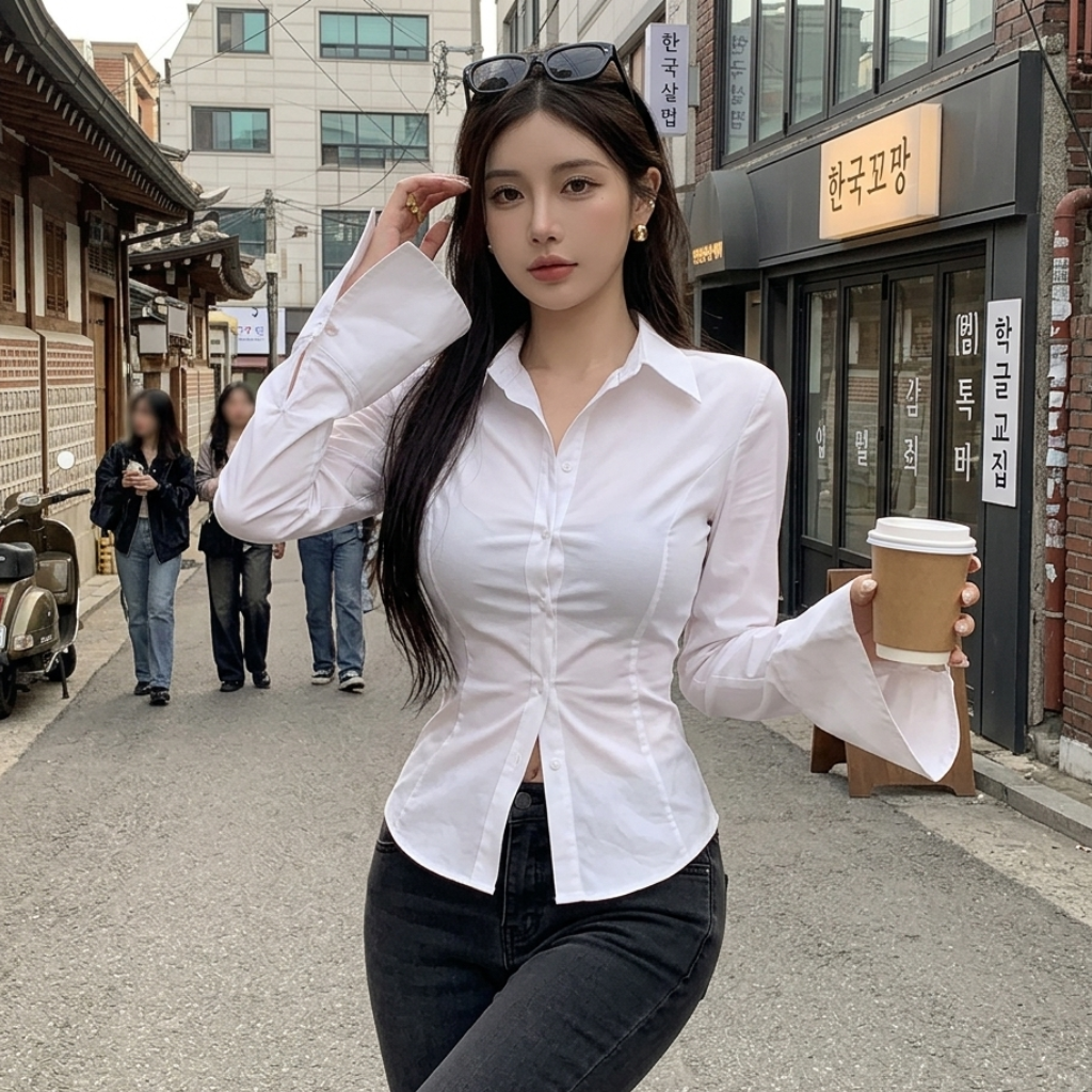 Chemise Cintrée à Nouer