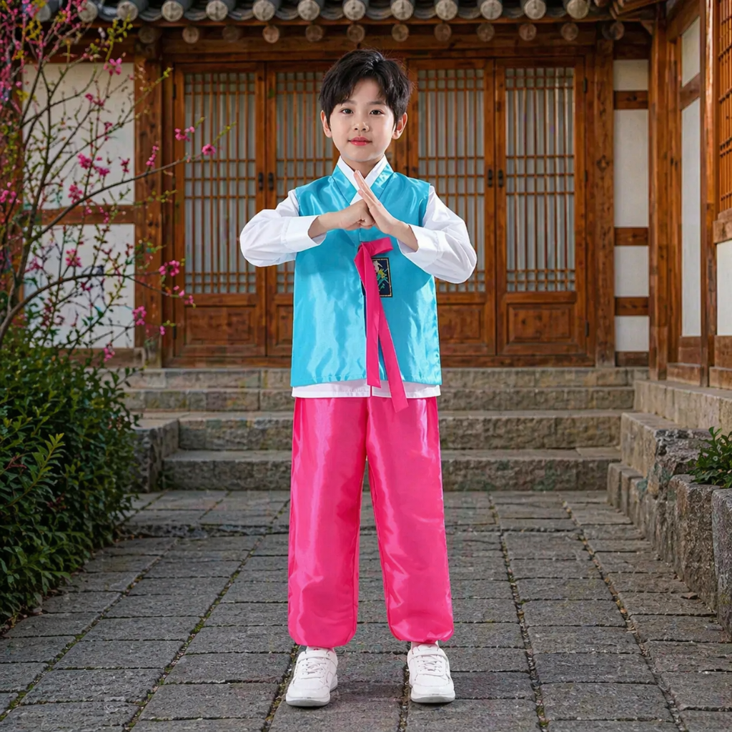Hanbok Garçon Traditionnel