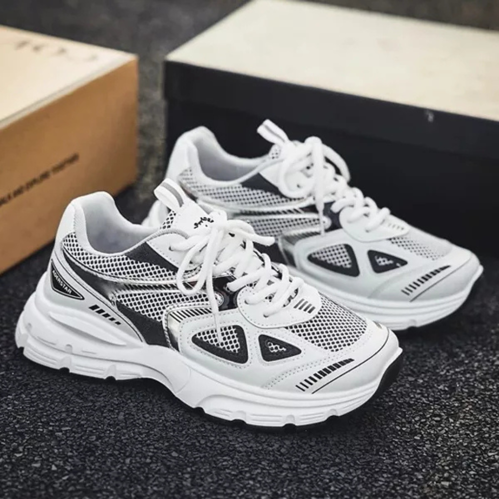 Sneaker Chunky Grise
