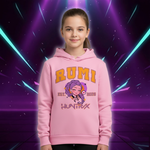 2025 KPop Demon Hunter Cartoon Girls Boy Hooded Sweatshirt Warm Children's Korean Fashion Casual Tops Casual Girls Clothing