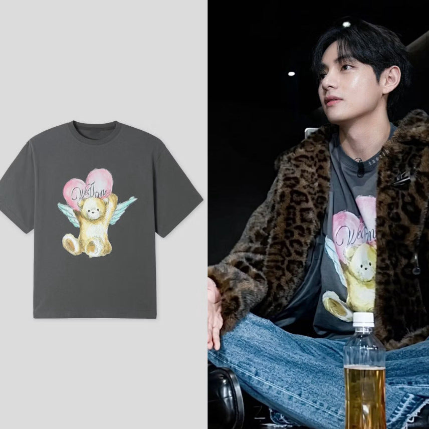T-shirt Porté par V de BTS