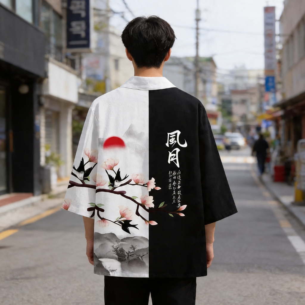 Veste Kimono Imprimé