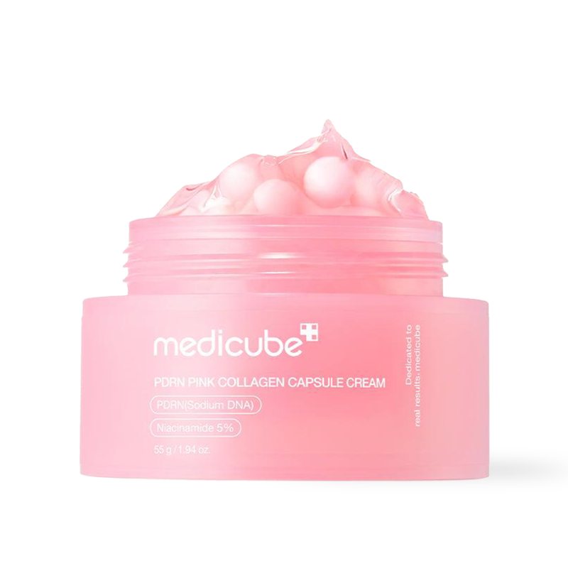 Crème capsules au collagène rose PDRN - marque Medicube