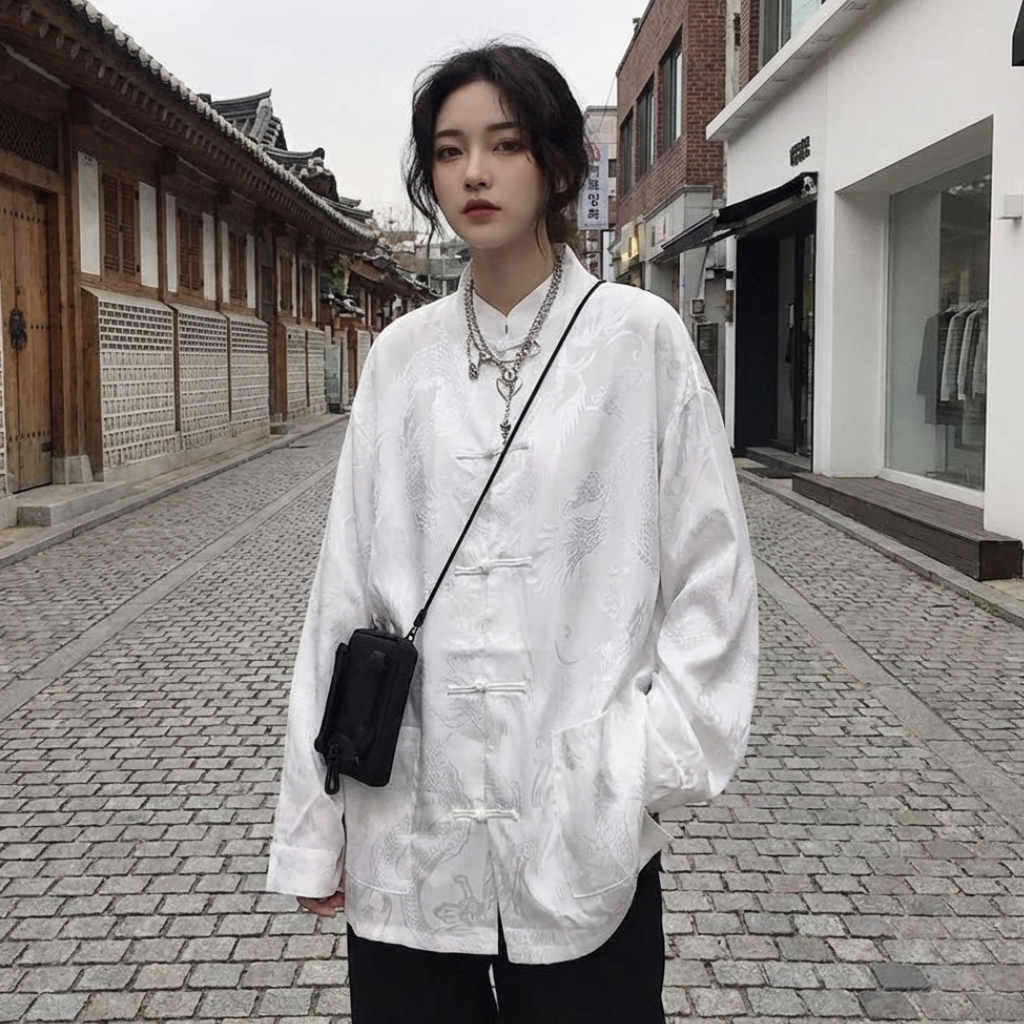 Blouse Chemisier Dragon