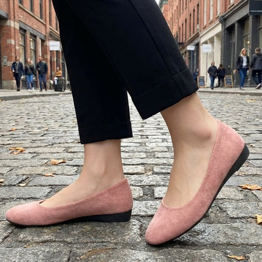 Ballerine Femme Suédine