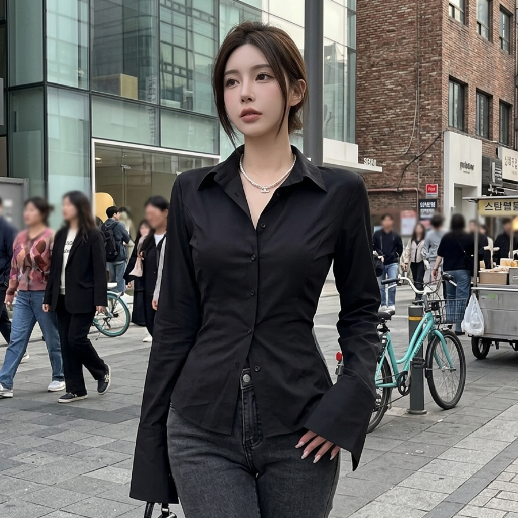 Chemise Cintrée à Nouer