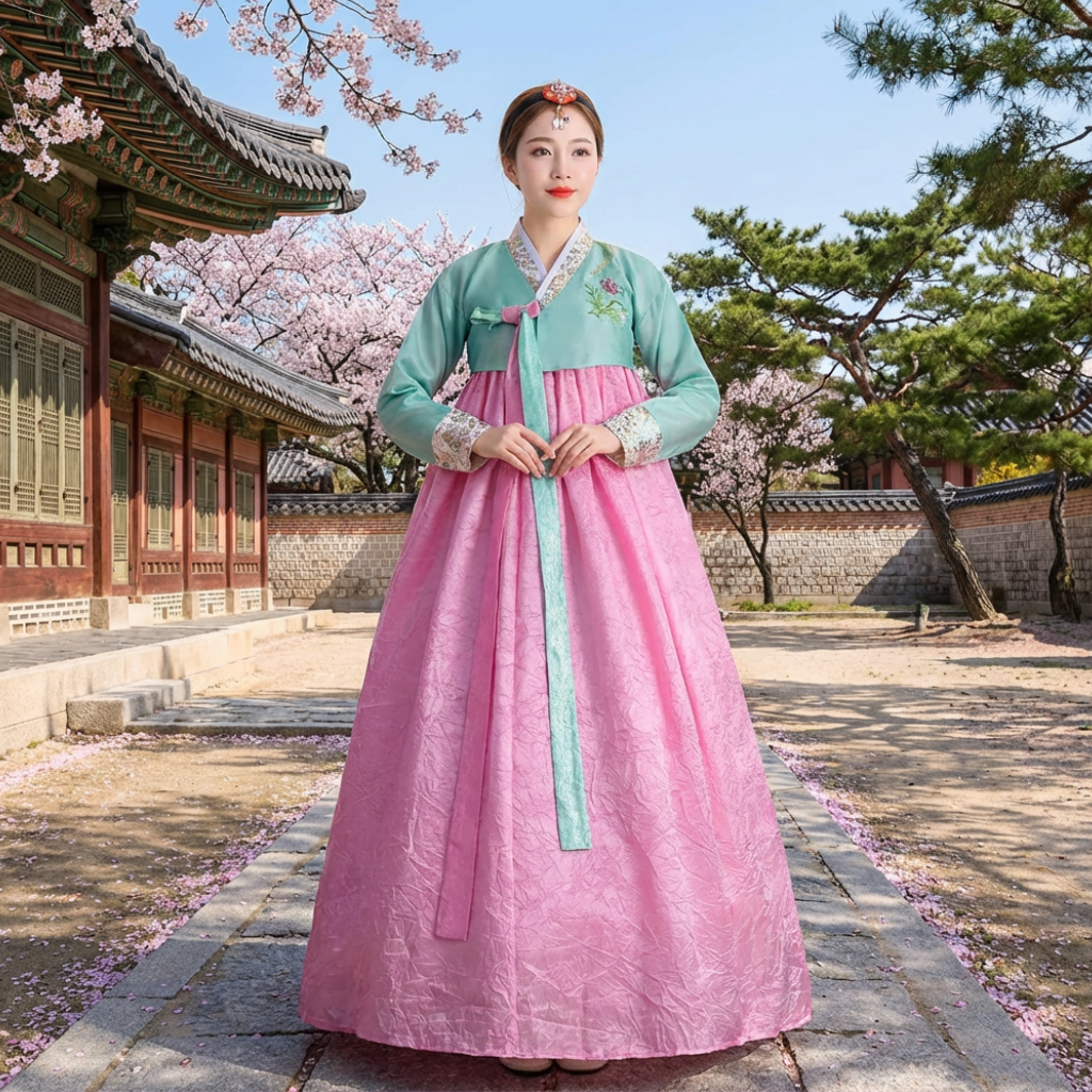 Hanbok Femme Pastel