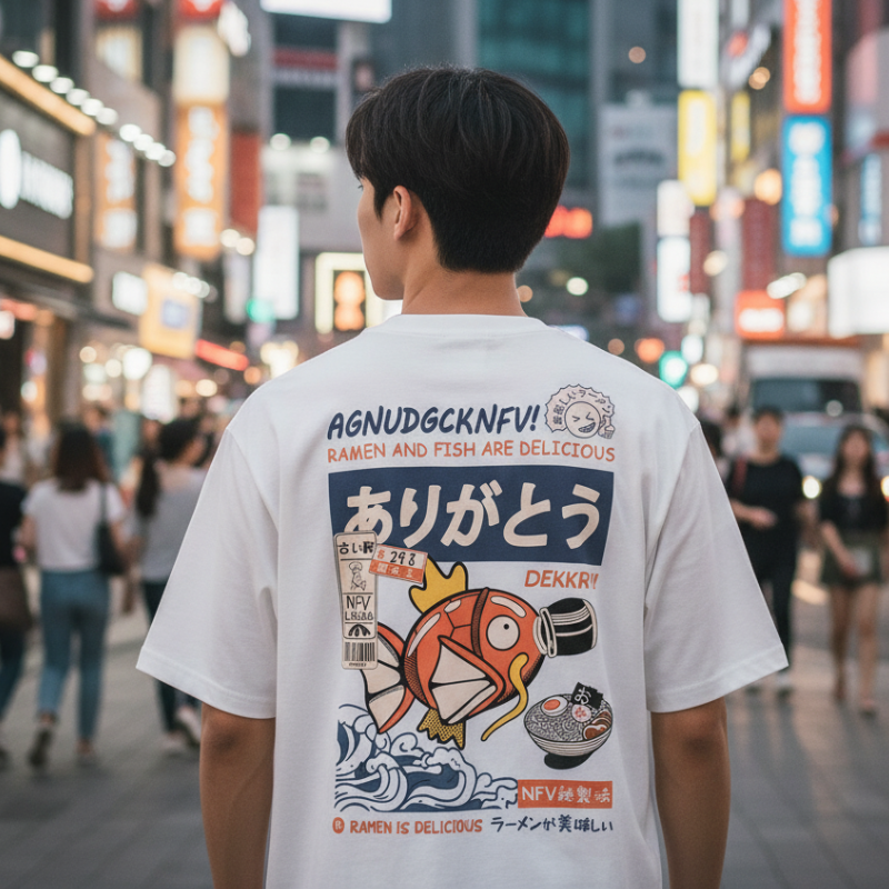 T-Shirt Vintage Japonais
