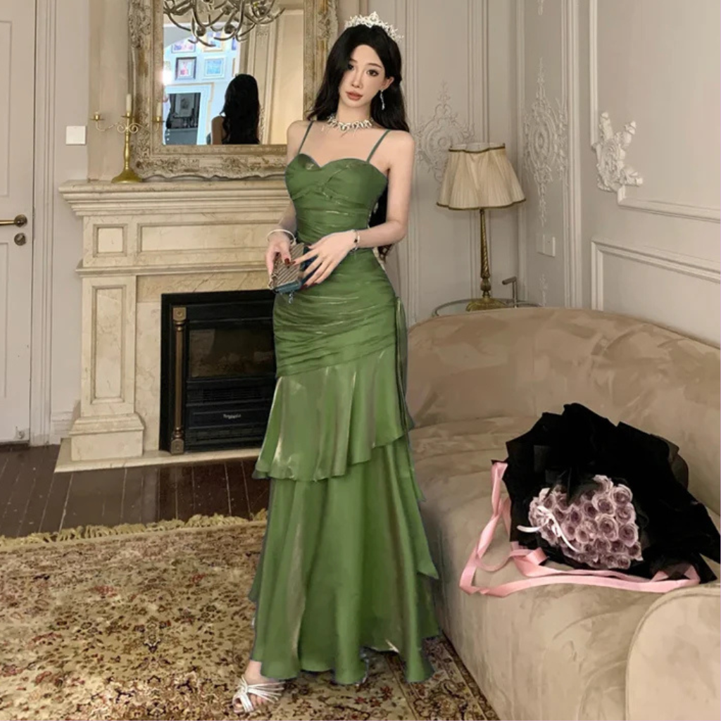 Robe Longue Dos Nu Elégante