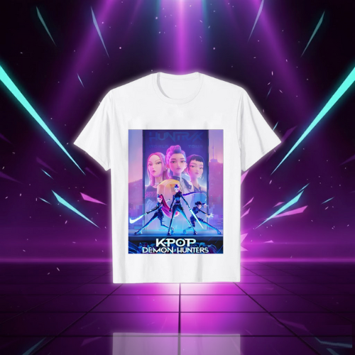 T-shirt Blanc KPop Demon Hunters