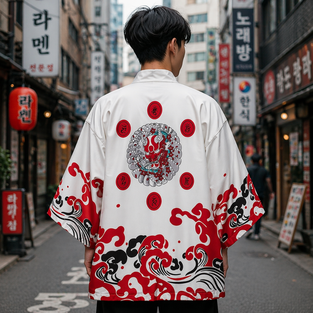 Chemise Kimono Streetwear