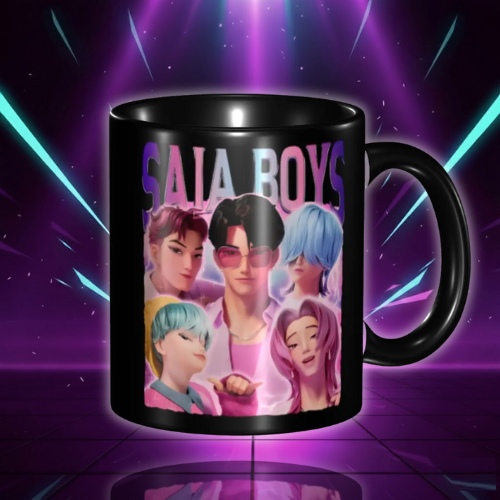 Mug KPop Saja Boys Demon Hunters