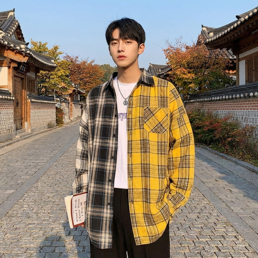 Chemise Patchwork BTS