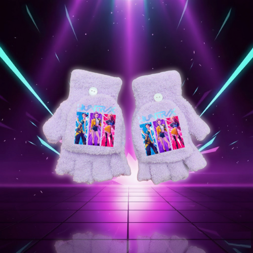 Gants Mi-doigts Enfant KPop Demon Hunters