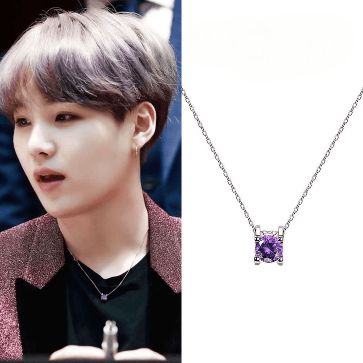 Collier Suga BTS