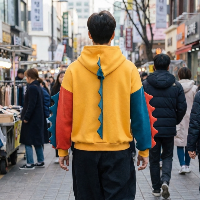 Sweat à Capuche Kawaii Style Coréen