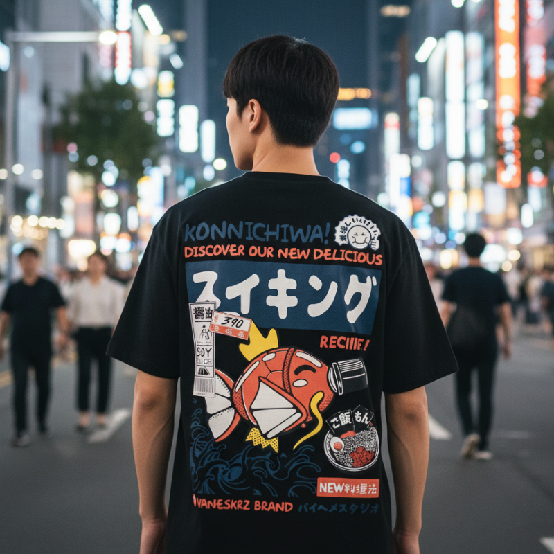 T-Shirt Vintage Japonais