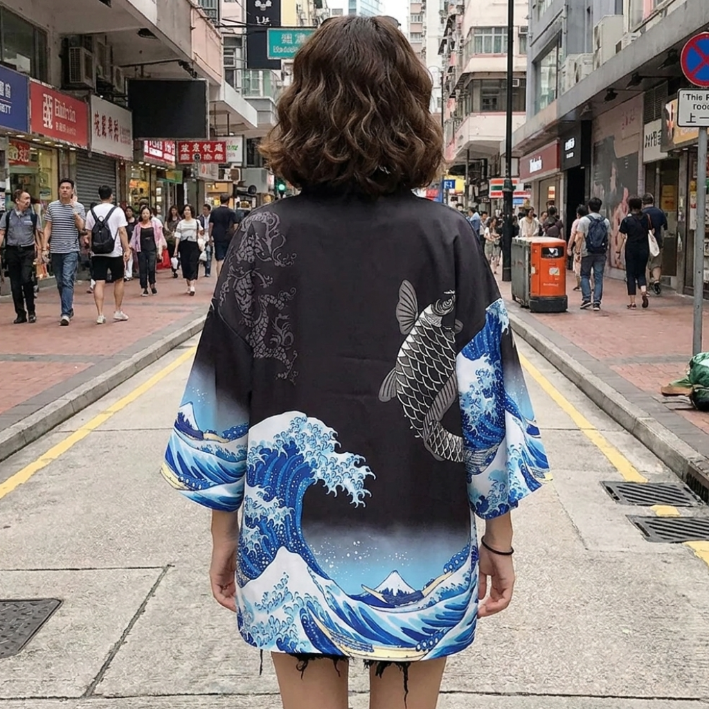 Kimono Carpe Koi