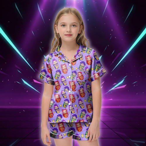 Ensemble Pyjama Imprimé Huntrix Enfant