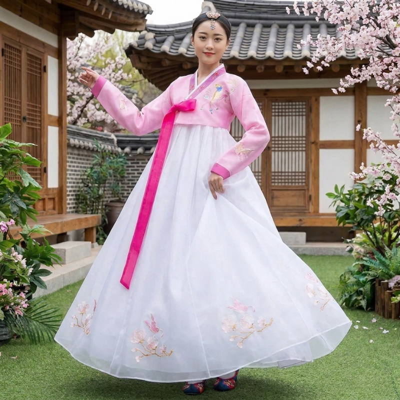 Hanbok Femme Traditionnel