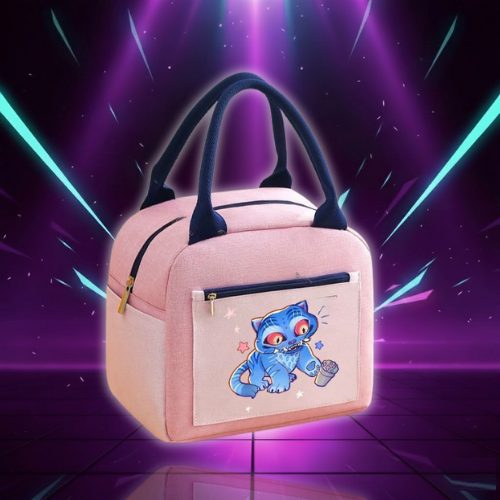 Sac à Repas Kawaii KPop Derpy Tiger