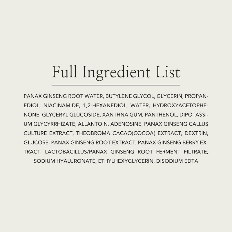 [Beauty of Joseon] Essence au ginseng