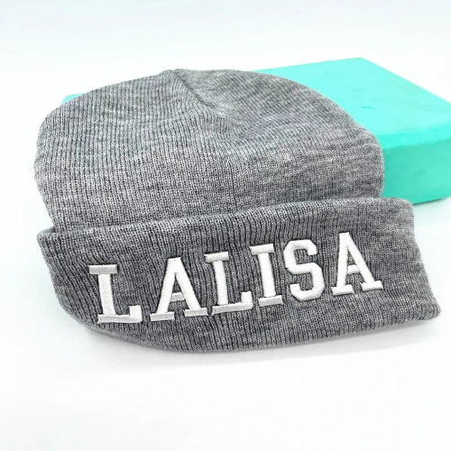 Bonnet Gris KPOP Lalisa Lisa