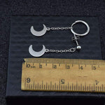 Boucle d'oreille - Croissant de lune