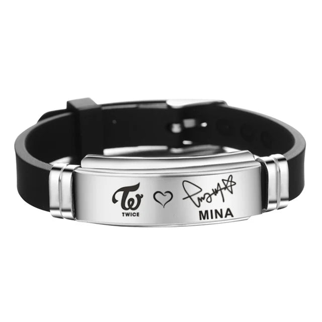 Bracelet en Silicone Twice - Mina
