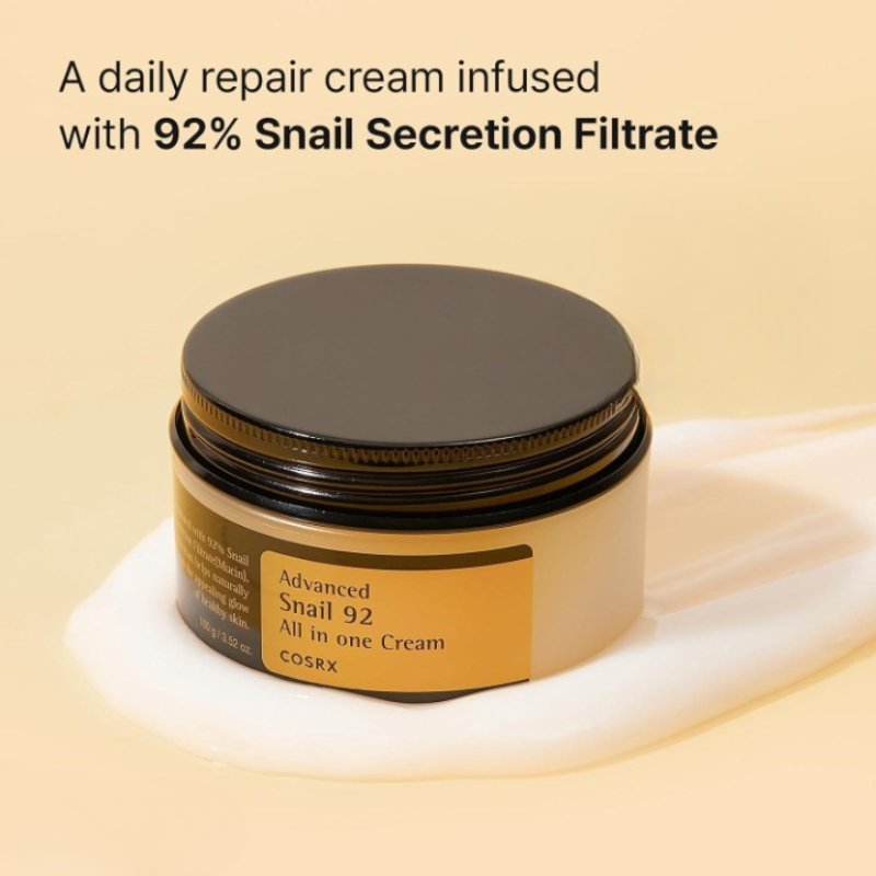 [COSRX] Crème hydratante Advanced Snail 92 tout en un
