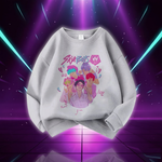 Casual Unisex  Boys Girls Movie Fans Gift Hoodie Manga Kids Huntrix Kpop Demon Hunters Children's Sweatshirt Cute Tiger Hoody