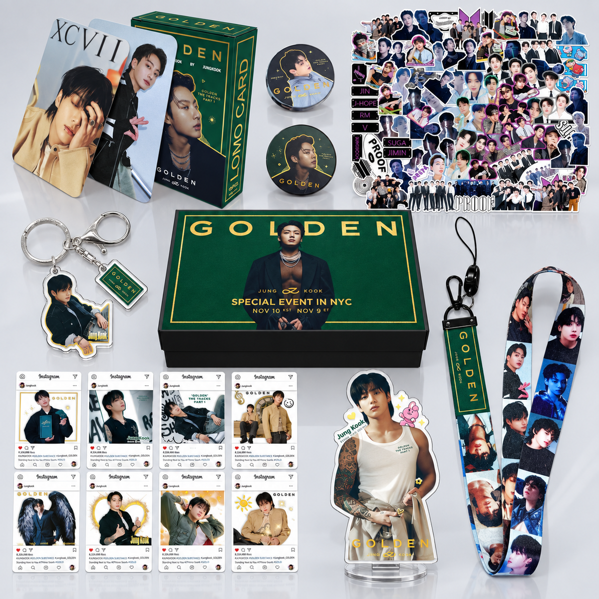 Box Cadeau Jungkook Golden