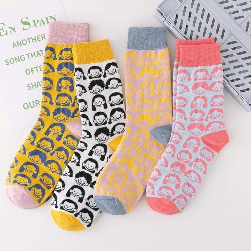 Chaussette Coreenne Harajuku