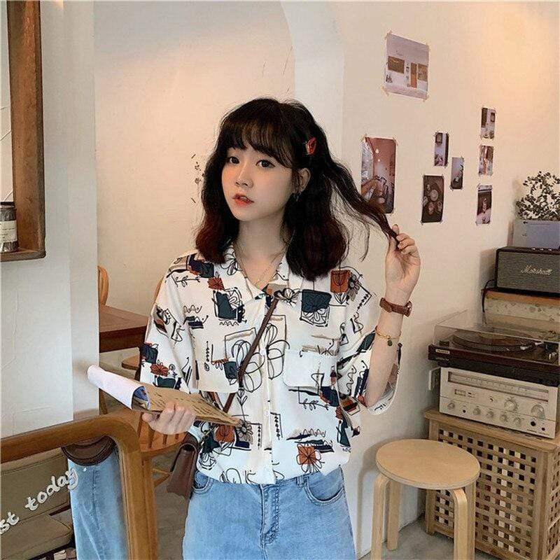 Chemisier Korean Chic