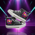 Children's Canvas Shoes High-Top Kpop Demon Hunter Girls Sneakers Breathable Kids sports Shoes Student Running Tennis Shoe (Copie)